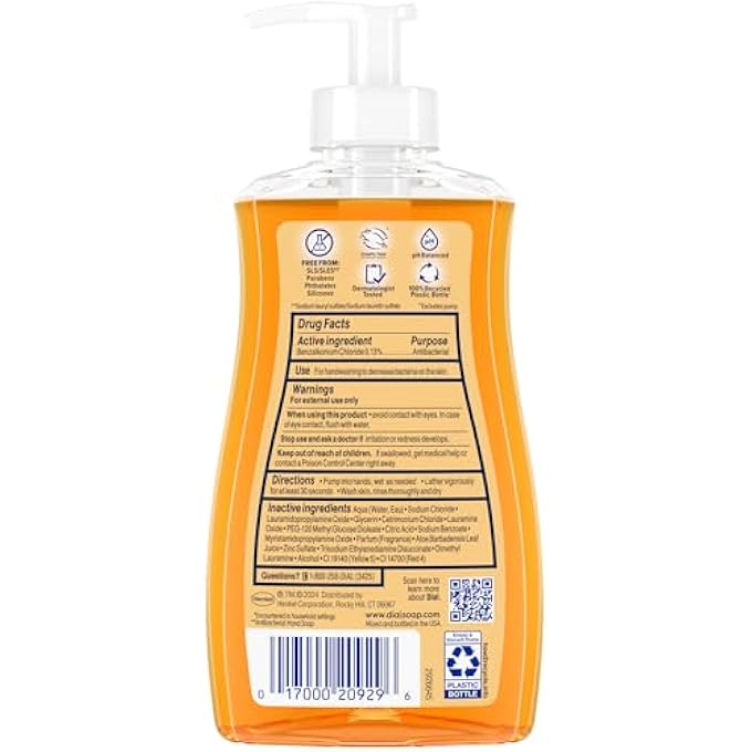 Dial ANTIBACTERIAL LIQUID HAND SOAP, GOLD, 11 FL OZ - Image 3